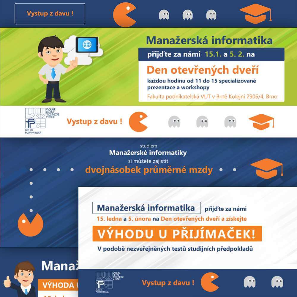 Marketingová kampaň pro studijní obor Manažerská informatika na FP VUT v Brně 2014/2015